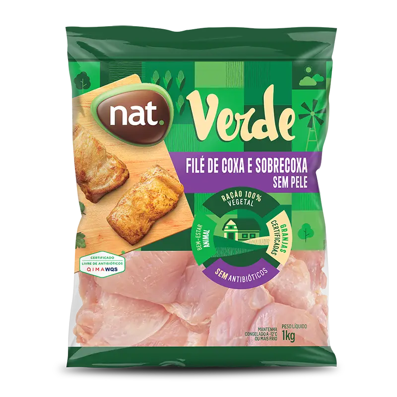 Filé de Coxa e Sobrecoxa Sem Pele