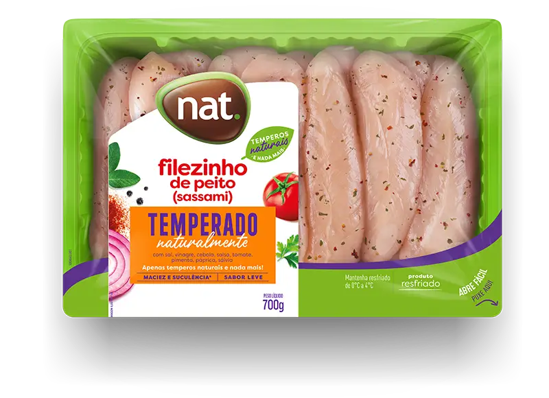 Filezinho de Peito (Sassami) Temperado