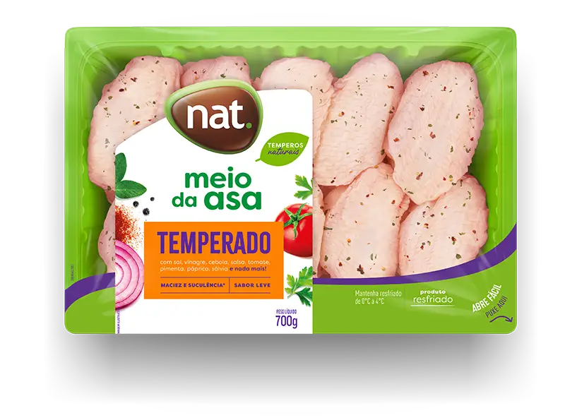Meio da Asa Temperada