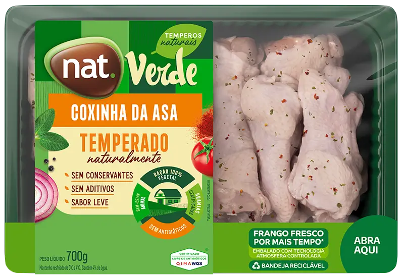 Coxinha da Asa Temperada