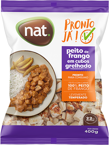 Peito de Frango em Cubos Grelhado