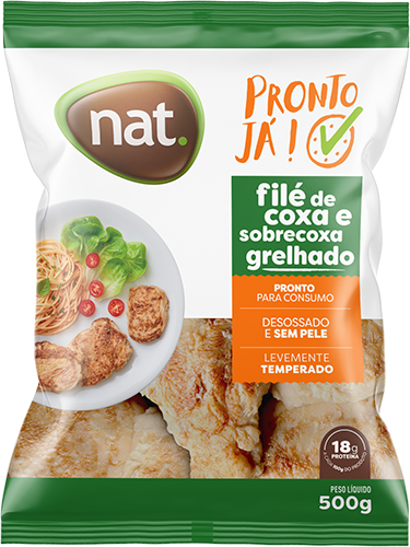 Filé de Coxa e Sobrecoxa Grelhado