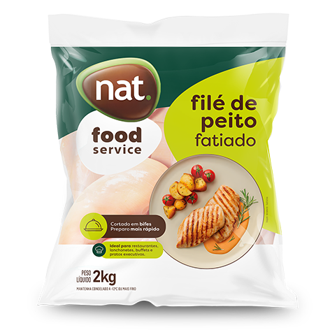 Filé de Peito Fatiado