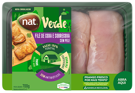 Filé de Coxa e Sobrecoxa Resfriado